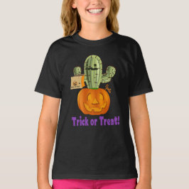 Meisjes Halloween Cactus T-shirt