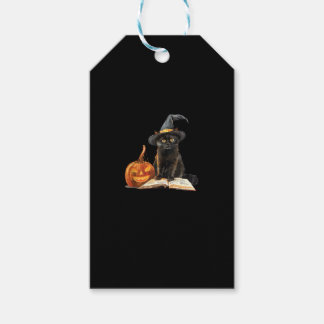 Meisjes Halloween Schattigee Cat Pumpkin Heks Kost Cadeaulabel