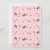 Meisjes Halloween Spookachtige Verjaardag Kaart (Achterkant)