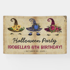 Meisjes Halloween Witches Spandoek