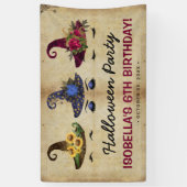 Meisjes Halloween Witches Spandoek (Verticaal)