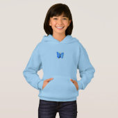 Meisjes Hanes ComfortBlend® hoodie (Voorkant volledig)