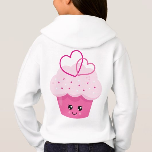 Meisjes' Hanes ComfortBlend® hoodie (Achterkant)