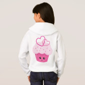 Meisjes' Hanes ComfortBlend® hoodie (Achterkant volledig)