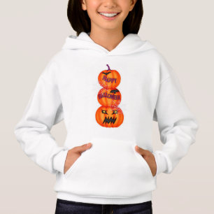 Meisjes' Hanes ComfortBlend® Hoodie/Jack-o-Lantern