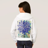 Meisjes Hanes ComfortBlend® Hoodie Passionred (Achterkant volledig)