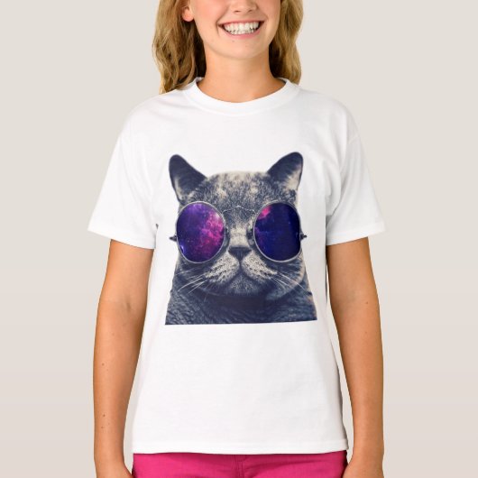 Meisjes Hanes TAGLESS® T-shirt (Voorkant)