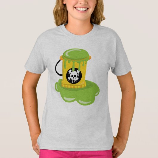 Meisjes Hanes TAGLESS® T-shirt (Voorkant)