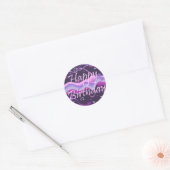 Meisje's Happy Birthday Sticker (Envelop)