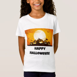 Meisjes Happy Halloween t-shirt