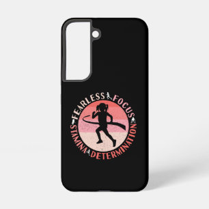 Meisjes Hardlopen Mentaliteit - Focus Angstloze Ha Samsung Galaxy Hoesje