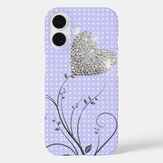 Meisjes hart van de liefde Case-Mate iPhone case (Achterkant)