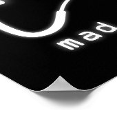 Meisjes hebben een Mad Skills Video Game Controlle Poster (Hoek)