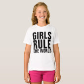 MEISJES HEERSEN OVER DE WERELD Kinder T-shirts (Voorkant volledig)