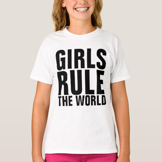 MEISJES HEERSEN OVER DE WERELD Kinder T-shirts (Voorkant)