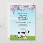 Meisjes Heilige Koe Word lid van de kudde Verjaard Kaart (Voorkant)