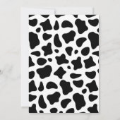 Meisjes Heilige Koe Word lid van de kudde Verjaard Kaart (Achterkant)