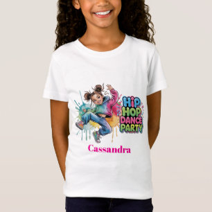 Meisjes Hip Hop Dans Verjaardagsfeestje T-shirt