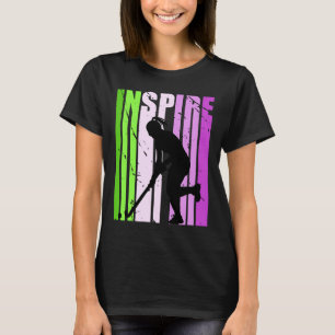 Meisjes Hockey Inspire Birthday Color Daughter Fan T-shirt
