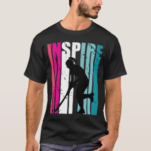 Meisjes Hockey Inspire Coach Hockey Retro Field Ho T-shirt