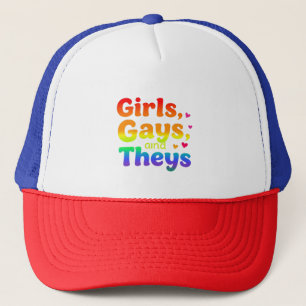 Meisjes, homo's en holebi's holebi pride maand inc trucker pet