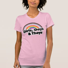 MEISJES, HOMOS & ZIJ T-SHIRT