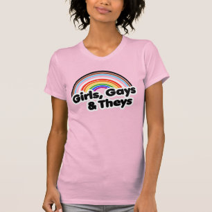 MEISJES, HOMOS & ZIJ T-SHIRT