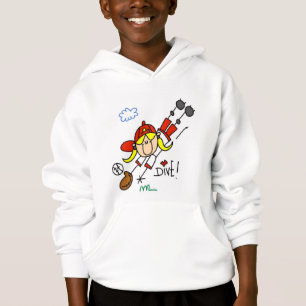 Meisjes honkbal duik T-shirts en cadeaus