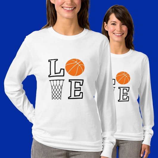 Meisjes houden van basketbal, basketbalspeler cade t-shirt