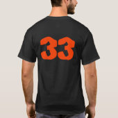 Meisjes houden van basketbal, basketbalspeler cade t-shirt (Achterkant)