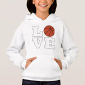 Meisjes houden van Basketball Player Cute Sports (Voorkant)