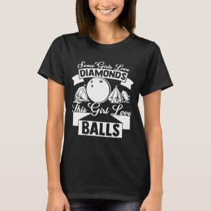 Meisjes houden van diamanten dit meisje houdt van t-shirt