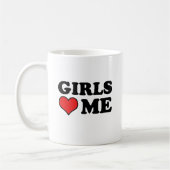 Meisjes houden van mij koffiemok (Links)