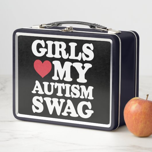 Meisjes houden van mijn autisme swag grappig bewus (In situ)