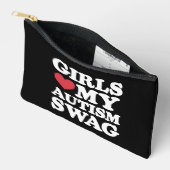 Meisjes houden van mijn autisme swag grappig bewus etui (Open)
