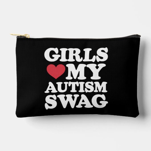 Meisjes houden van mijn autisme swag grappig bewus etui (Voorkant)