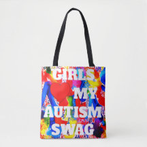 Meisjes houden van mijn autisme swag Tas