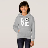 Meisjes houden van Voetbal (futbol) Speler Stomme (Voorkant volledig)