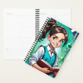 Meisjes houden van wetenschap! planner (Display)