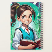 Meisjes houden van wetenschap! planner (Achterkant)