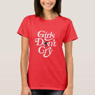 Meisjes huilen niet modern stijlvol meisjesachtig t-shirt
