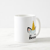 Meisjes Ice Queen Unicorn Pareltjes Custom Naam Ke Koffiemok (Voorkant rechts)