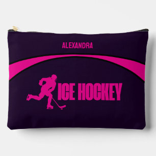 Meisjes IJshockey verjaardagsfeestje, hockeyspeler Etui