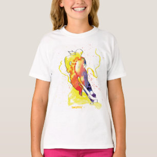 Meisjes ijshockey waterverf t-shirt