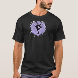 Meisjes ijsschaatsen Biellman Spin Skater T-shirt