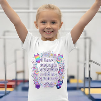 Meisjes Ik Heb Genoeg Leo's Gezegd Nooit Een Turns T-shirt