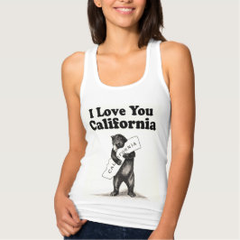 Meisjes ik hou van je Californië Tanktop