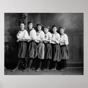 Meisjes in Bloomers, begin jaren '00 Poster