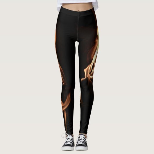 Meisjes in brand leggings (Voorkant)