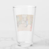 Meisjes in de keuken (klassieke Zweedse kunst) Glas (Achterkant)